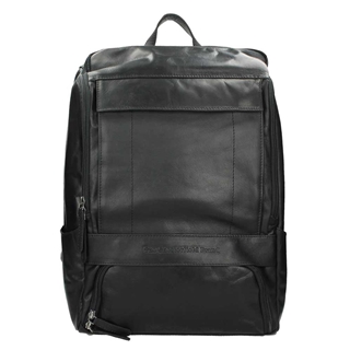 The Chesterfield Brand Rich Laptop Backpack black