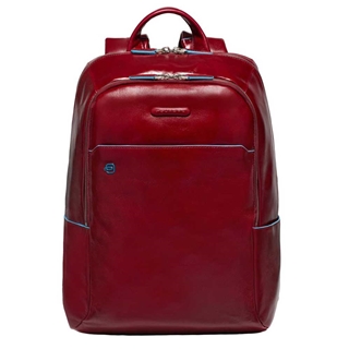 Piquadro Blue Square Backpack red