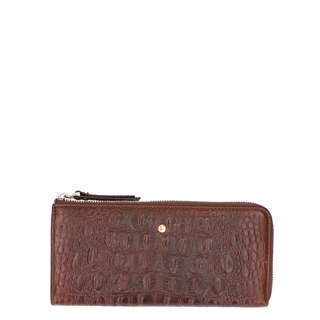 FMME. Wallet Large SLG Croco brown