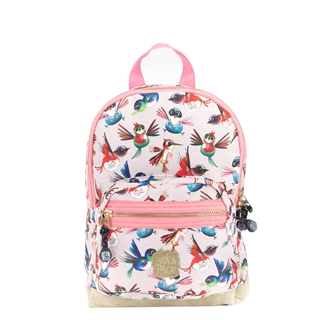 Pick & Pack Birds Backpack S soft pink