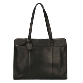 Dimagini Classics 15.6" Leather Businessbag black