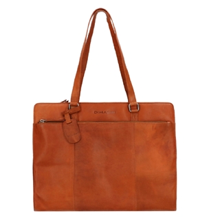 Dimagini Classics 15,6" Leather Businessbag cognac