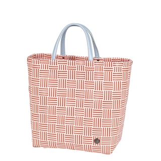 Handed By Joy Shopper coral red