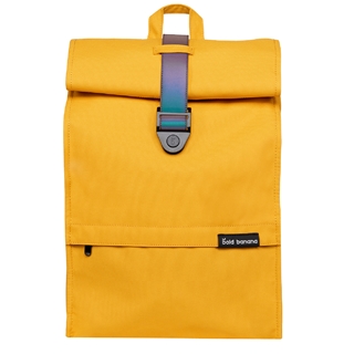 Bold Banana Roll Top Backpack yellow reflex