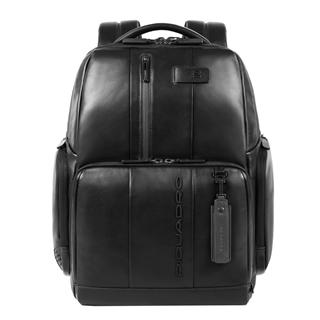 Piquadro Urban Fast-check PC Backpack with iPad Compartment black