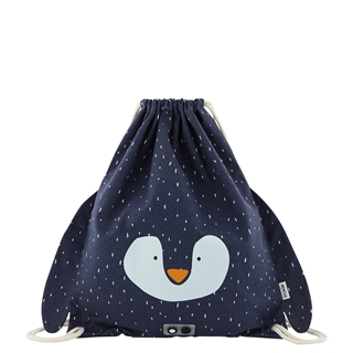 Trixie Mr. Penguin Drawstring Bag blue