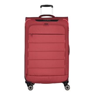 Travelite Skaii 4 Wheel Trolley L Expandable red