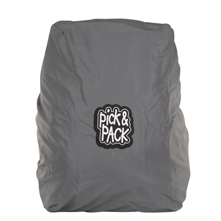 Pick & Pack Raincover Large (fits Backpack M & L) grey