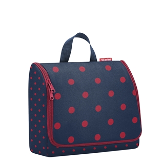 Reisenthel Travelling Toiletbag XL mixed dots red