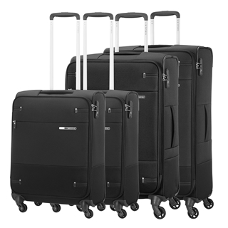 Travelbags Samsonite Base Boost 4-Delige Kofferset 55/55/69/78 black aanbieding