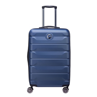 Travelbags Delsey Air Armour 4 Wheel Medium Trolley 68 Expandable night blue aanbieding