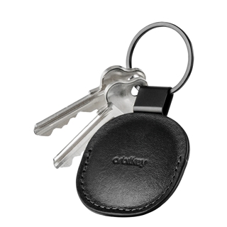 Orbitkey Leather Holder for Airtag black
