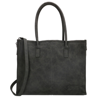 Zebra Trends Natural Bag Lisa Shopper zwart