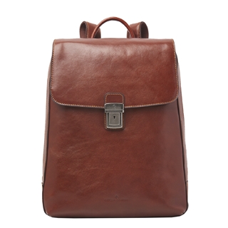 Castelijn & Beerens Gaucho Guus Laptop Backpack 15.6'' cognac