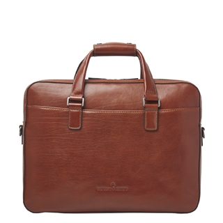 Castelijn & Beerens Gaucho Paul Laptop Bag 15.6'' cognac