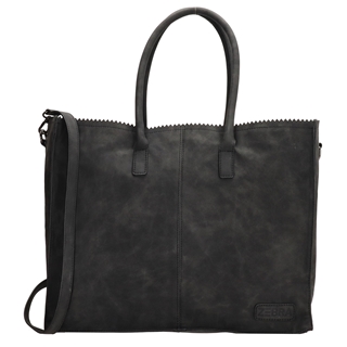 Zebra Trends Natural Bag Lisa Shopper 15,6 inch zwart