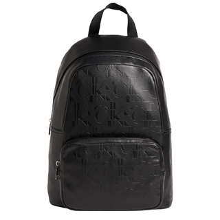 Calvin Klein Monogram Soft Campus Backpack black