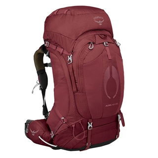 Osprey Aura AG 65 WXS/S berry sorbet red