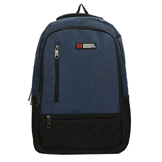Enrico Benetti Hamburg 15'' Laptop Backpack blue