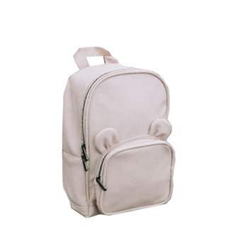 Poespas Ted Backpack S milky toffee