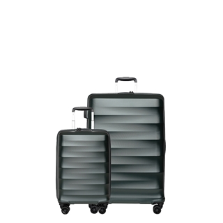 Travelbags The Base Eco 2delige Kofferset groen