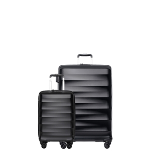 Travelbags The Base Eco 2delige Kofferset zwart