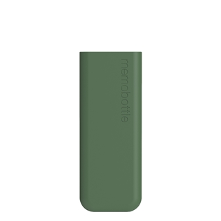 Memobottle Slim Silicon Sleeve moss green