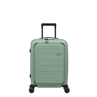 Travelbags American Tourister Novastream Spinner 55 Exp Smart nomad green aanbieding