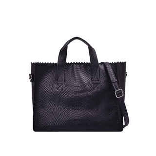 MYoMY MY PAPER BAG Handbag crossbody anaconda black