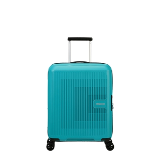 Travelbags American Tourister Aerostep Spinner 55 Exp turquoise tonic aanbieding