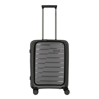 Travelite Air Base 4 rollen Trolley S Front-Pocket anthrazit