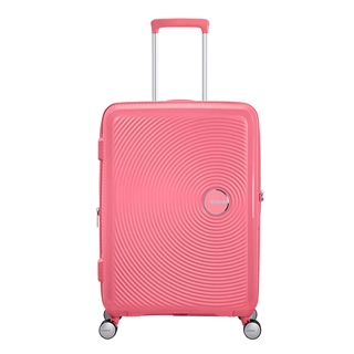American Tourister Soundbox Spinner 67 Expandable sun kissed coral