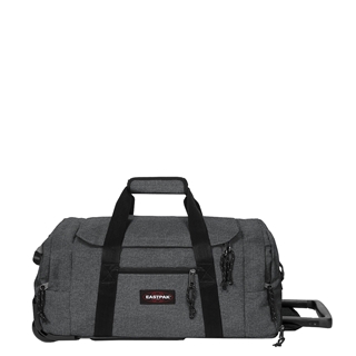 Travelbags Eastpak Leatherface S + black denim aanbieding