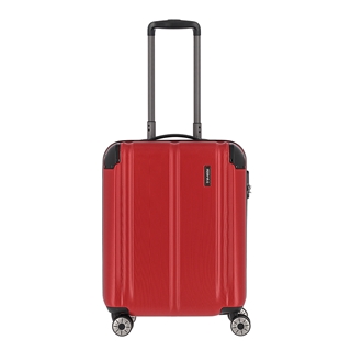 Travelite City 4 rollen Trolley S red