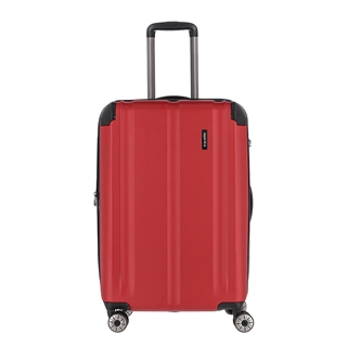 Travelite City 4 Wiel Trolley M Expandable red