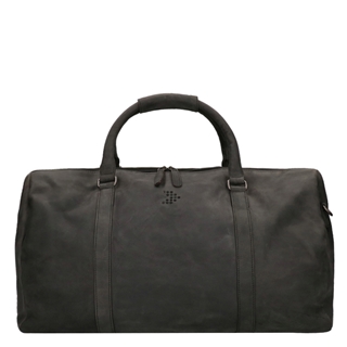 Travelbags The Base Leather Weekender black