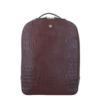 FMME. Claire 13.3 Backpack Croco brown
