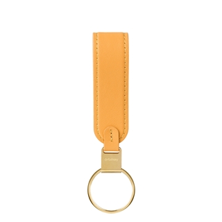 Orbitkey Loop Keychain Leather orange