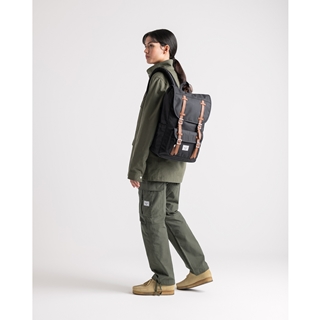 Herschel little america hot sale mid volume grey