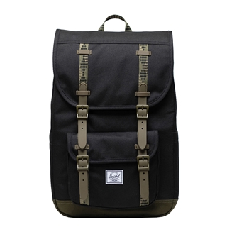 Herschel Supply Co. Little America Mid Backpack black/ivy green
