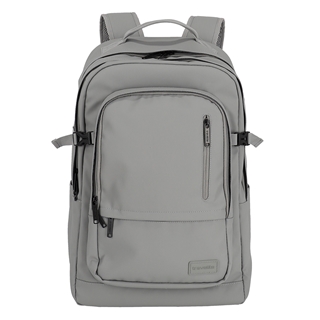 Travelite Basics Backpack Water-repellent light grey