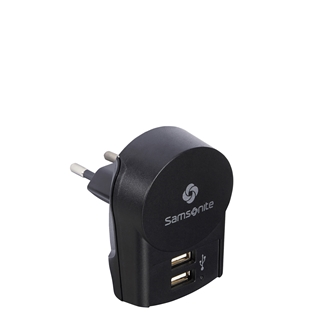 Samsonite Accessoires Worldwide Adapter PRO + USB black