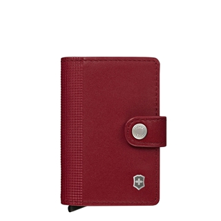 Victorinox Altius Secrid Leather Card Wallet victorinox red