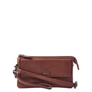 dR Amsterdam Tampa Schoudertas / Clutch brown