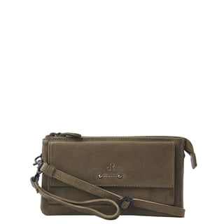 dR Amsterdam Tampa Schoudertas / Clutch olive