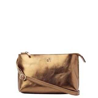 dR Amsterdam Metallics Shoulderbag gold