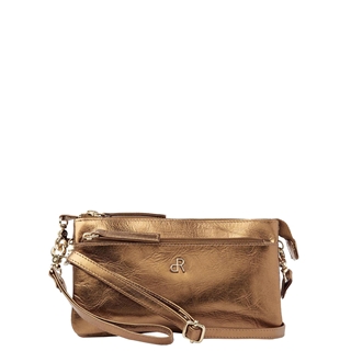 dR Amsterdam Metallics Shoulderbag - Clutch gold