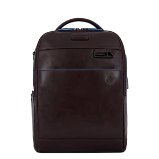 Piquadro Blue Square Revamp Laptop Backpack brown