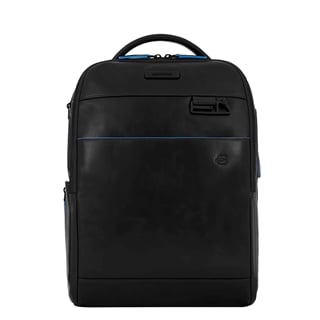 Piquadro Blue Square Revamp Laptop Backpack black