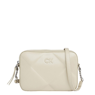 Calvin Klein Quilt Camera Bag stoney beige